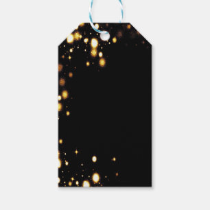 Étiquettes personnalisables de cadeau de Bokeh de
