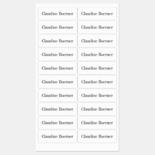 Étiquettes personnalisables pour l'artisan ou l'a