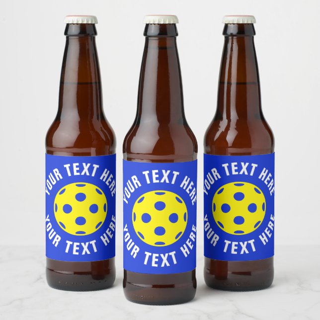 Étiquettes personnalisées de bouteilles de bière a (Bouteilles)