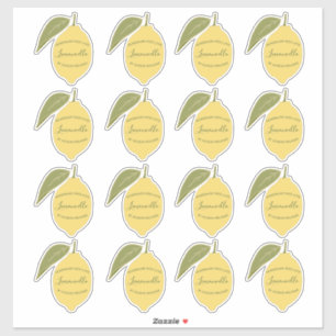 Étiquettes personnalisées de Limoncello fait maiso
