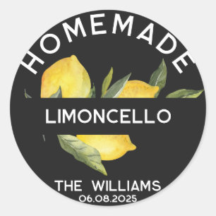 Étiquettes personnalisées de limoncello italien mo