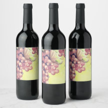 Étiquettes personnalisées pour bouteilles de vin d