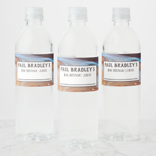 Étiquettes personnalisées pour bouteilles d'eau