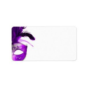 Étiquettes postales de mascarade
