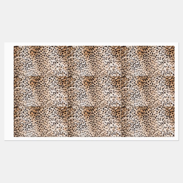 Étiquettes Poster de animal (Feuille)