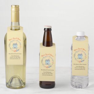 Étiquettes Pour Bouteilles Accueil Douillet Budget Commercial Moderne de Mark