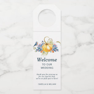 Étiquettes Pour Bouteilles Accueil mariage de automne