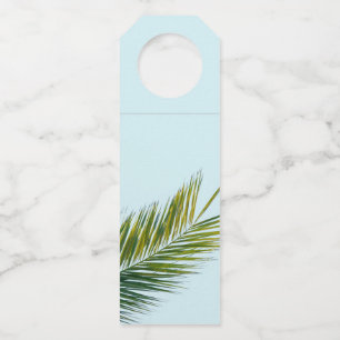 Étiquettes Pour Bouteilles Branche de palmier