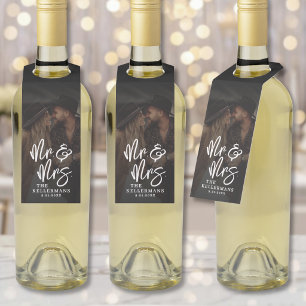 Étiquettes Pour Bouteilles Créez Votre Propre Photo De Mariage