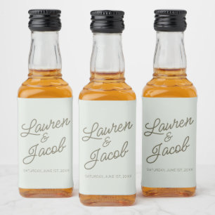 ÉTIQUETTES POUR BOUTEILLES DE LIQUEUR 