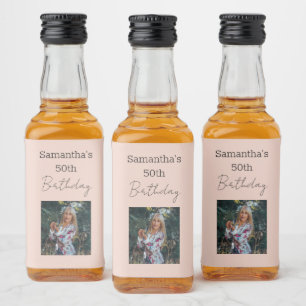 Étiquettes Pour Bouteilles De Liqueur Âgé à la perfection vin 50e anniversaire