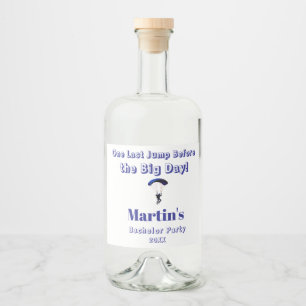Étiquettes Pour Bouteilles De Liqueur Bachelor Party Funny Adventure Thème