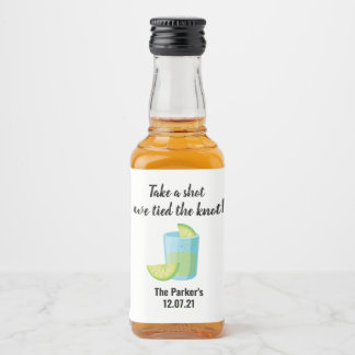 Étiquettes Pour Bouteilles De Liqueur Balises Mini Faveur personnalisées