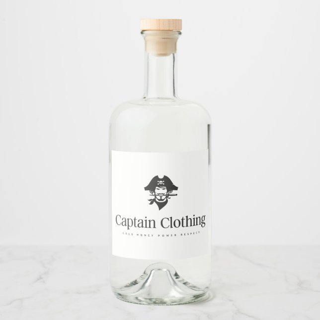Étiquettes Pour Bouteilles De Liqueur bouteille de liqueur (Devant)