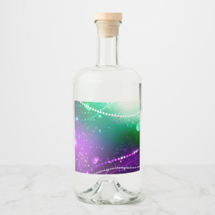 Étiquettes Pour Bouteilles De Liqueur Carthagène Solive Purple