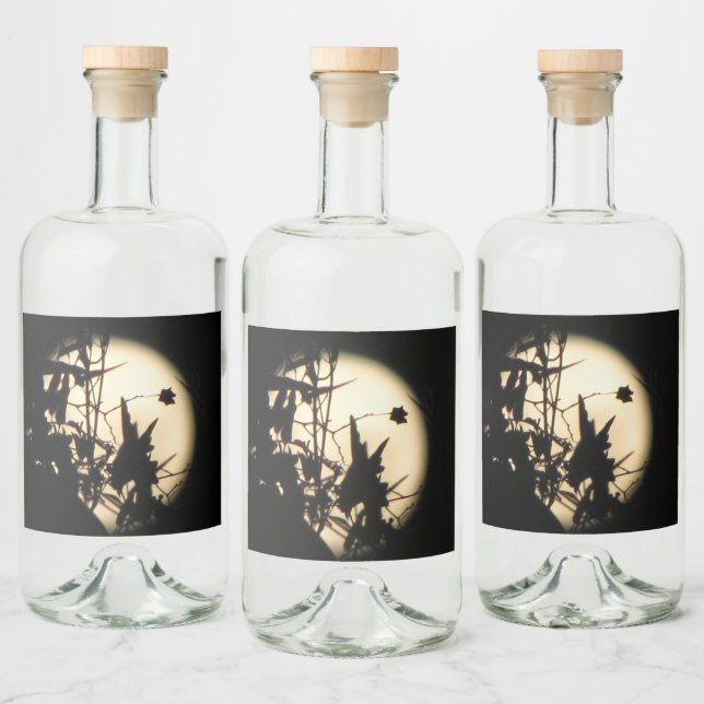 Étiquettes Pour Bouteilles De Liqueur Clair de lune (Bouteilles)