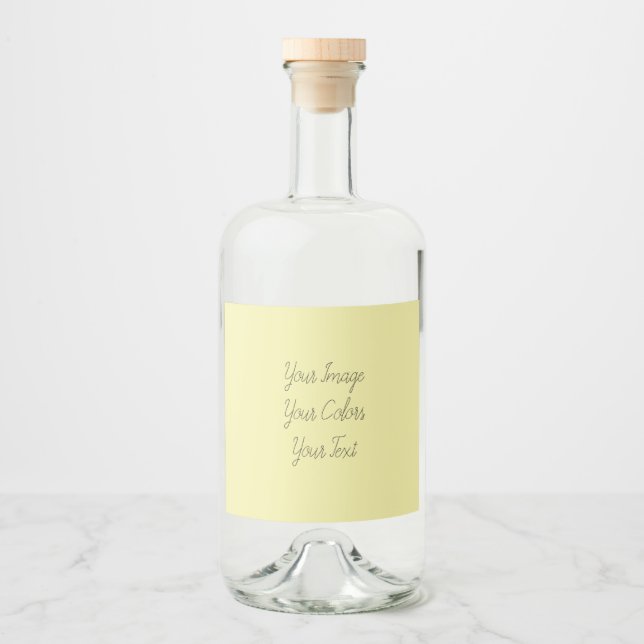 Étiquettes Pour Bouteilles De Liqueur Créez votre propre (Devant)