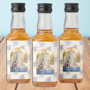 Étiquettes Pour Bouteilles De Liqueur Diplôme Rétro Pêche