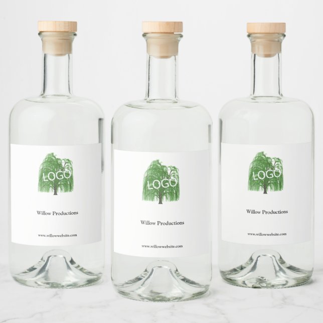 Étiquettes Pour Bouteilles De Liqueur Entreprise promotionnelle du logo commercial (Bouteilles)