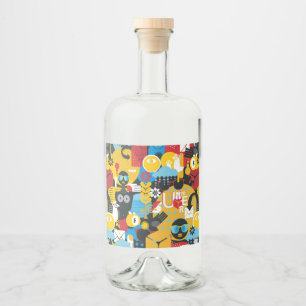 Étiquettes Pour Bouteilles De Liqueur Heure d'été