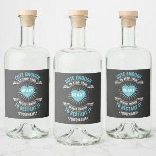 Étiquettes Pour Bouteilles De Liqueur Infirmière infirmière drôle infirmière
