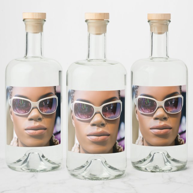 Étiquettes Pour Bouteilles De Liqueur Je suis vraiment belle (Bouteilles)