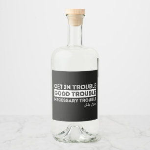 Étiquettes Pour Bouteilles De Liqueur John Lewis - Citation Good Trouble