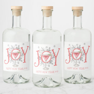 Étiquettes Pour Bouteilles De Liqueur Joyeuse fête de la Saint Sylvestre 2023