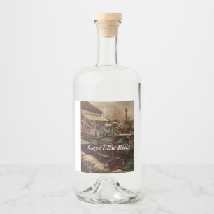 Étiquettes Pour Bouteilles De Liqueur Joys de Jaffe