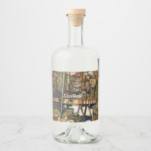Étiquettes Pour Bouteilles De Liqueur La créativité éclatante toute lumière
