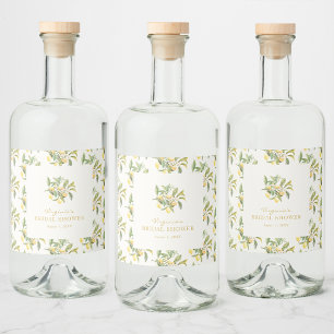 Étiquettes Pour Bouteilles De Liqueur Limoncello