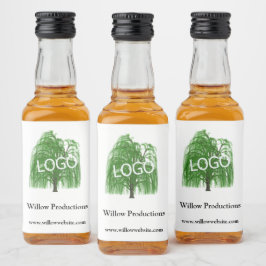Étiquettes Pour Bouteilles De Liqueur Logo d'entreprise promotionnel Mini entreprise