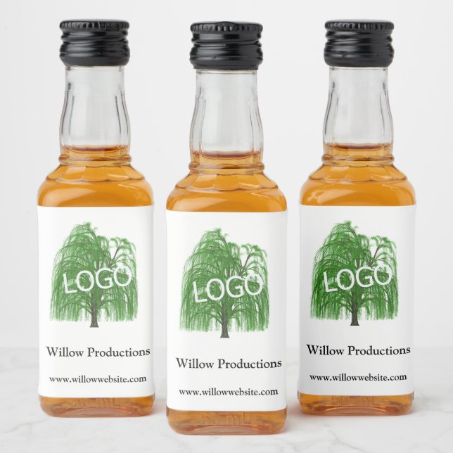 Étiquettes Pour Bouteilles De Liqueur Logo d'entreprise promotionnel Mini entreprise (Bouteilles)