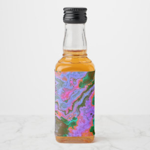 Étiquettes Pour Bouteilles De Liqueur Marbre aigre