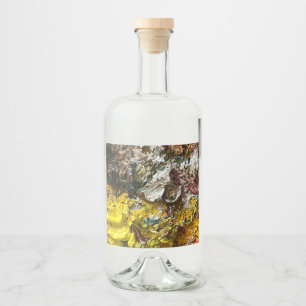 Étiquettes Pour Bouteilles De Liqueur Palette de l'artiste #1