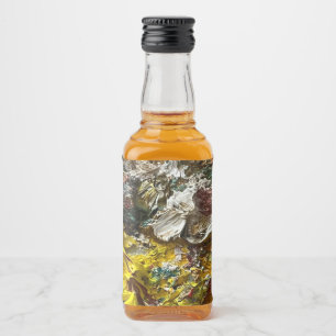 Étiquettes Pour Bouteilles De Liqueur Palette de l'artiste #1