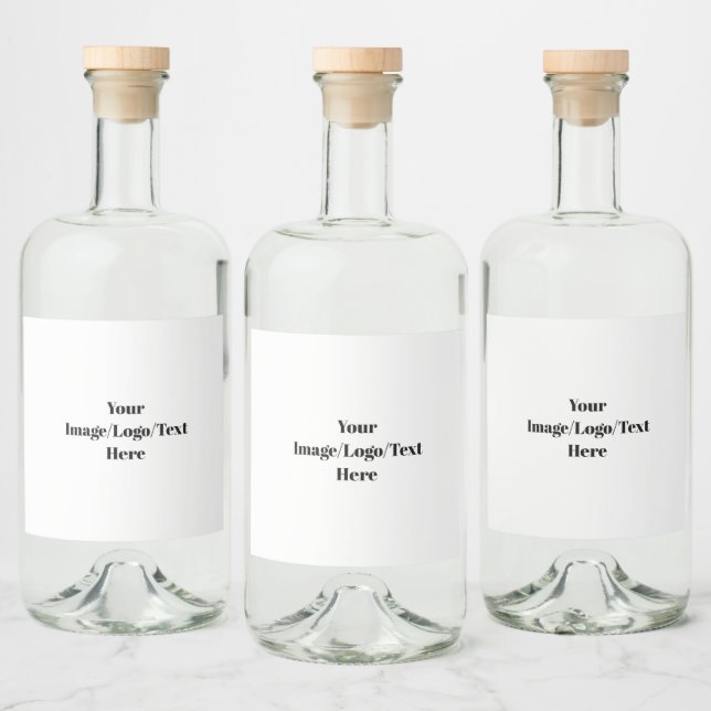Étiquettes Pour Bouteilles De Liqueur Personnaliser ou Customiser (Bouteilles)