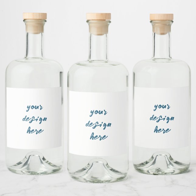Étiquettes Pour Bouteilles De Liqueur Personnaliser ou Customiser (Bouteilles)