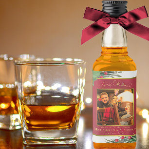 Étiquettes Pour Bouteilles De Liqueur Photo Mini Cadres Or Cadres Gold Holly & Pine