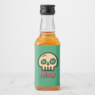 Étiquettes Pour Bouteilles De Liqueur Poison