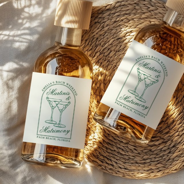 Étiquettes Pour Bouteilles De Liqueur Week-end de maris et mariage (Créateur téléchargé)