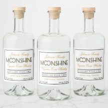 Whiskey Lune noir et or