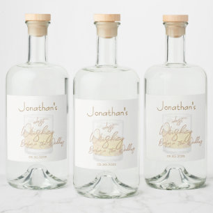 Étiquettes Pour Bouteilles De Liqueur Whiskey Mariage Bachelor Party