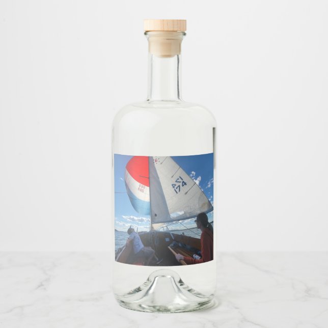 Étiquettes Pour Bouteilles De Liqueur Yachtsman Bottle Label (sticker) (Devant)