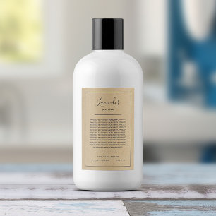 Étiquettes Pour Bouteilles De Vin Ajouter Marque Gris Liste des ingrédients frontali