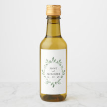 Aquarelle botanique de la verdure d'olive