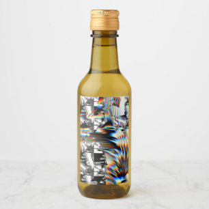 Étiquettes Pour Bouteilles De Vin Attaque arc-en-ciel
