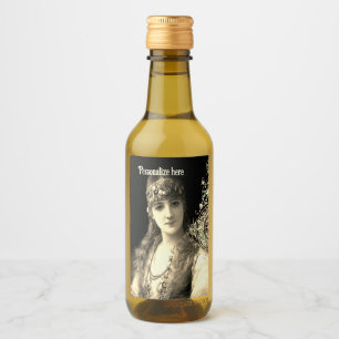 Étiquettes Pour Bouteilles De Vin Bellydancer hafla boho gypsy mariage
