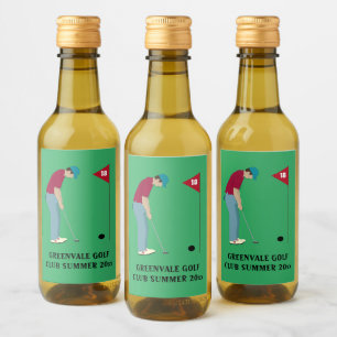 Étiquettes Pour Bouteilles De Vin Boule de rouille verte
