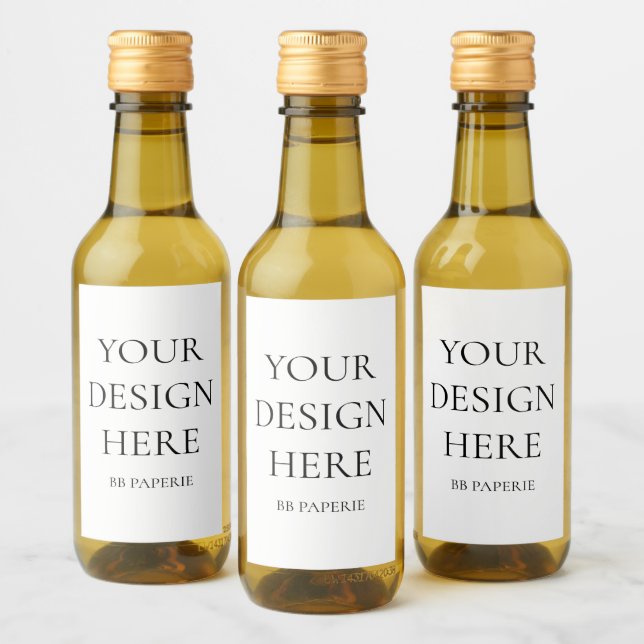 Étiquettes Pour Bouteilles De Vin Créez votre propre personnalisation (Bouteilles)